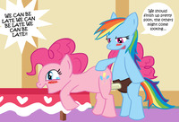 pony porn friendship magic little pony rainbow dash pinkie pie fluttershy sucking cock