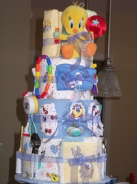 looney tunes porn looney tunes diaper cake had really sweeten deal some cash get this straight guy