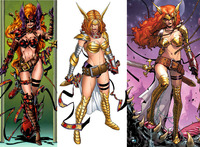 sexy drawings of a famous super heroine hot porn angela existing head stupid superheroine designs that need redesign stat