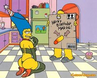 loving simpsons porn homer gives marge hard simpsons presents nude action told lisa