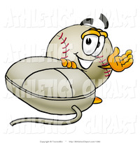 animated character porn clip art smiling baseball mascot cartoon character computer mouse toons biz athletic pictures
