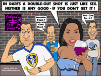 big sex toons johnny witkowski darts cartoon toon double out lufc
