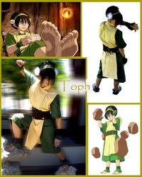 toph porn toph collage porn anime cartoon cosplay bei fong