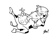 erotic cartoon drawings erotic cow shezo gallery
