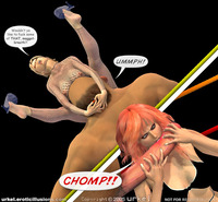 erotic cartoons comics dmonstersex scj galleries fat ogres wrestling cute babe cartoon comics