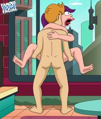 famous toons gallery fry from futurama caught jerking