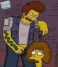 famous toons porn pic fedb adult famous toons facial simpsons snake maude