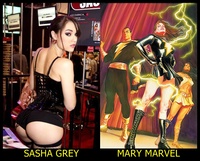 marvel cartoon porn pics porn star sasha grey mary marvel superhero