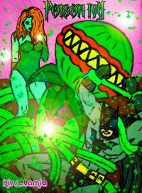poison ivy porn comic original poison ivy bat colour forums artist show off kiss lamia art work